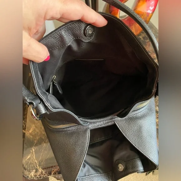 Coach - EUC - 2016 Edie Shoulder Bag 31 In Pebble Leather With Western Rivets - Picture 11 of 16